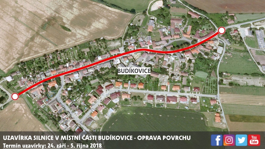 uzavirka budikovice planek TREBIC.CZ